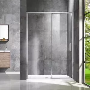 Душевая дверь Vincea Lugano VDS-1L 120x195 профиль хром, стекло прозрачное (VDS-1L120CL)