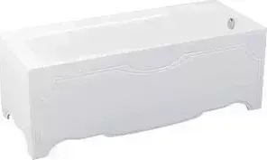 Ванна из литого мрамора Цвет и Стиль Риспекта 180x80 с каркасом (НФ-00005860, НФ-00003530)