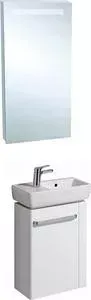 Мебель для ванной Geberit Renova Compact 50 белый глянец, с полотенцедержателем