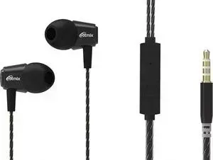 Наушники RITMIX RH-120M black