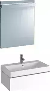 Мебель для ванной Geberit iCon 75 белый глянец, 1 ящик