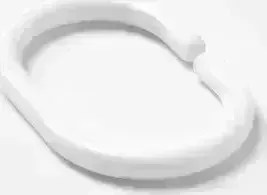 Набор колец для ванной IDDIS Rings 3,1x4,9, белый (RID011P)