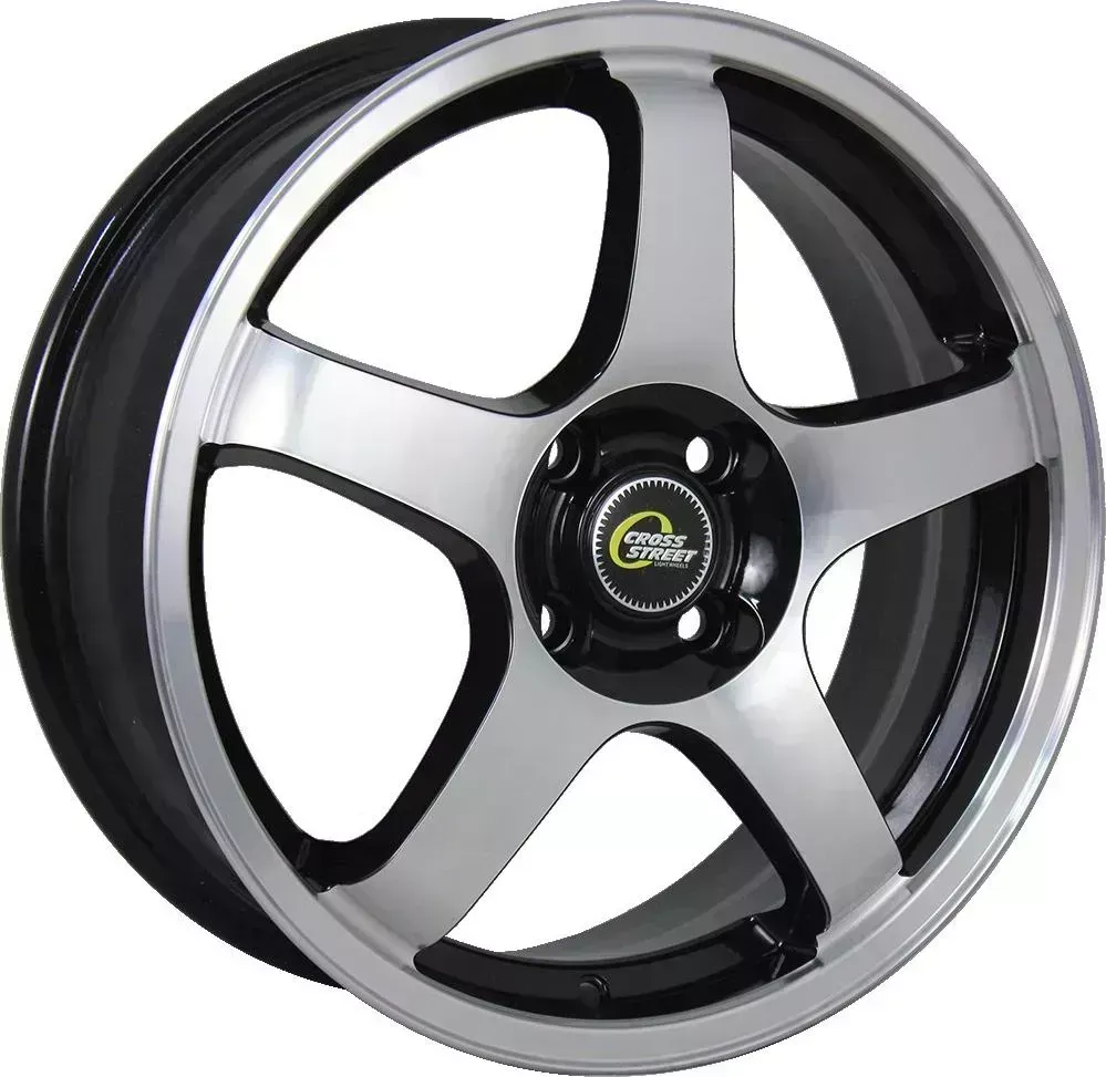 Диск автомобильный CROSS STREET СR-14 CROSS STREET CR-14(A1051) 6X15/4X100 ET47 D60.1 BKF