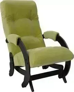 Кресло-качалка Мебель Импэкс глайдер Модель 68 венге ткань Verona apple green