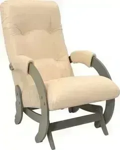 Кресло-качалка Мебель Импэкс глайдер Модель 68 серый ясень к/з polaris beige