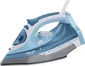 Утюг DELTA DL-712 белый с серо-голубым