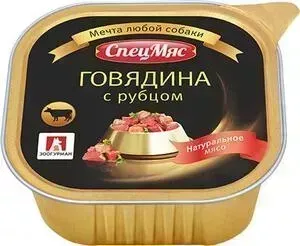 Консервы Зоогурман СпецМяс Говядина с рубцом для взрослых собак 300г