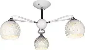 Люстра Imex потолочная MD.3601-3-S WH+CH 3*60Вт E27
