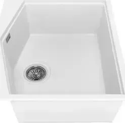 Мойка кухонная KitKraken Ocean White белая