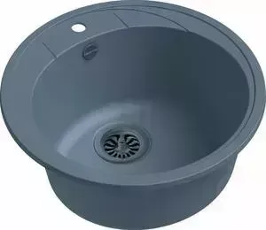 Мойка кухонная Ewigstein Elegant Е-R45 серый металлик