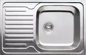 Мойка кухонная KAISER Classic KSS-7850R правая, нержавеющая сталь (KSS-7850R)