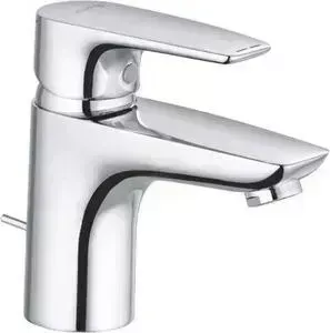 Смеситель для раковины Kludi Pure&Solid с донным клапаном, хром (343820575)