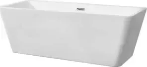 Акриловая ванна Vincea 170x80 см, слив-перелив (VBT-211)