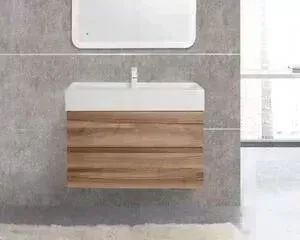 Тумба под раковину BELBANGO Molveno 100 noce nature (MOLVENO 46-100-2C-SO-NN)