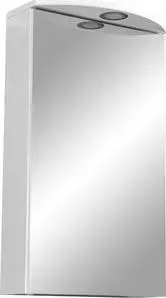 Зеркальный шкаф Stella Polar Альда 40 с подсветкой, белый (SP-00000222)