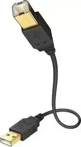 Кабель Inakustik межблочный Premium High Speed USB 2.0, 1 m, 01070001