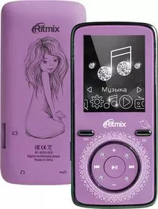 MP3 плеер RITMIX RF-4850 8Gb lilac