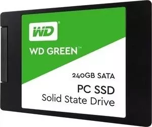 SSD накопитель WESTERN DIGITAL 240Gb WDS240G2G0A Green