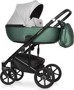 Коляска 3 в 1 Riko Basic 3 в 1 OZON Shine 05 зелено-серый