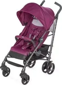 Коляска трость CHICCO Lite Way 3 Top Red Plum с бампером