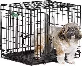 Клетка Midwest iCrate 24" Double Door Dog Crate 61x46x48h см 2 двери черная для собак