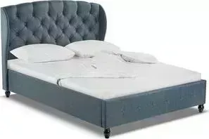 Кровать Woodville двуспальная Hadson 160х200 blue