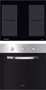 Встраиваемый комплект MAUNFELD MVI 59.2FL-BK + EOEC.586S1