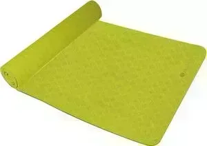 Коврик для йоги Ecowellness зеленый, TPE (0.4см*183см*61см)