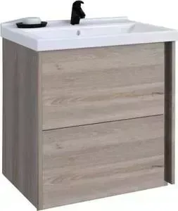 Тумба с раковиной АКВАТОН с Стоун 60 сосна арлингтон (1A231401SX850, 1WH302421)