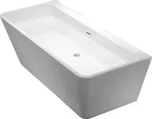 Акриловая ванна Vincea 170x75 см, слив-перелив (VBT-105)