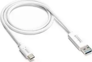 Кабель Inakustik межблочный White USB Type-C 3.1 SuperSpeed, 0.75 m, 010423075