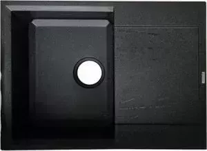 Мойка кухонная KAISER KMM-5068 BlackWhite черная (KMM-5068 BlW/KMM-5068 BW)