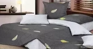 Комплект постельного белья Ecotex Семейный, сатин, Фонтейн (4650074954578)