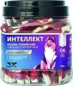 Лакомство GreenQZin Интеллект сушеное утиное мясо на сурими 750 г