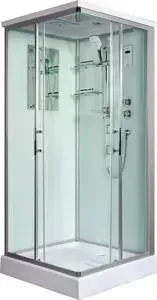 Душевая кабина WeltWasser WW500 Laine 804 с гидромассажем 80х80х217 (10000003267)