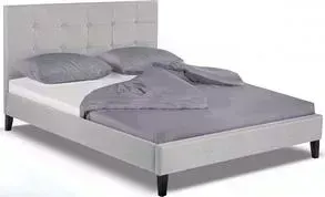 Кровать Woodville двуспальная Veronika 160х200 silver
