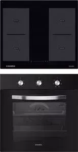 Встраиваемый комплект MAUNFELD MVI 59.2FL-BK + EOEC.586B