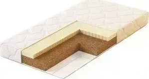 Матрас Ploomababy детский PLOOMA 2 LC A2 120х60 aloe / латекс / кокос P2 CL A2