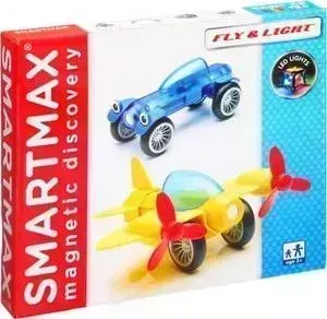 Магнитный конструктор BONDIBON SmartMax/ набор: Полёт и свет (ВВ1061)