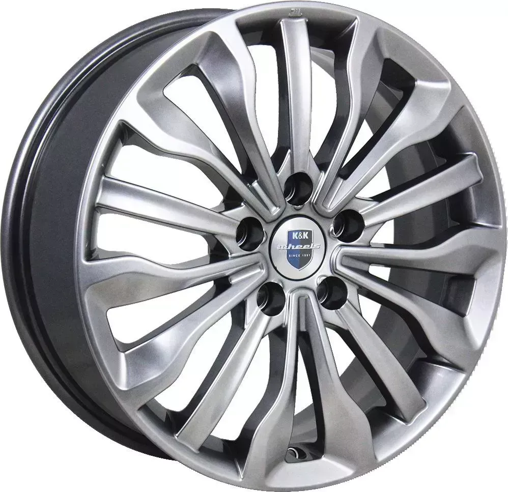 Диск автомобильный КиК Атакама 6.5X17/5X114.3 ET50 D67.1 алмаз-черный