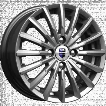 Диск автомобильный RAPID Акцент-оригинал 7X17/5X110 ET51 D67.1 дарк-платинум