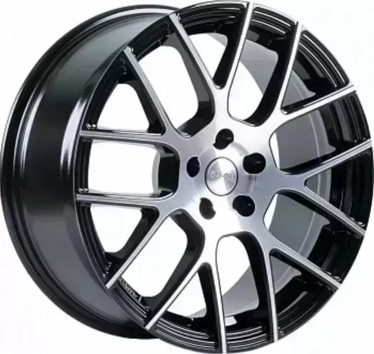 Диск автомобильный СКАД STILETTO 8X18/5X112 ET38 D66.6 Черный-бархат