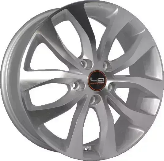 Диск автомобильный РаспродажаУценка HND128 LEGEARTIS REPLICA 6.5X17/5X114.3 ET48 D67.1 BKF*(Дефект ЛКП)