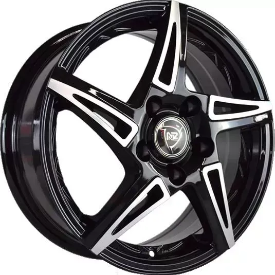 Диск автомобильный РаспродажаУценка SH661 NZ 6.5X16/5X114.3 ET46 D67.1 BKF*(Биение)