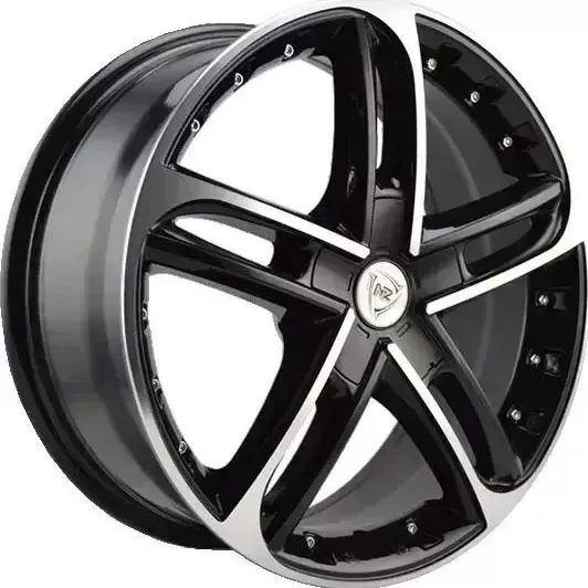 Диск автомобильный РаспродажаУценка SH676 NZ 8X18/5X108 ET45 D63.3 BKF*(Дефект ЛКП)
