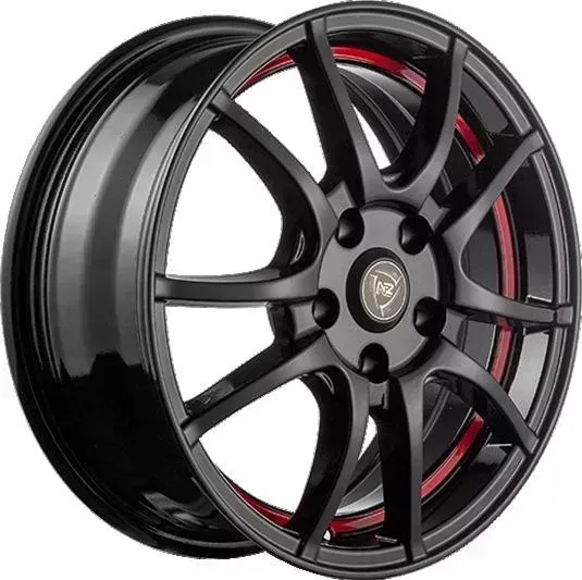 Диск автомобильный РаспродажаУценка F-43 NZ 6.5X16/5X105 ET39 D56.6 BKRSI*(Дефект ЛКП)