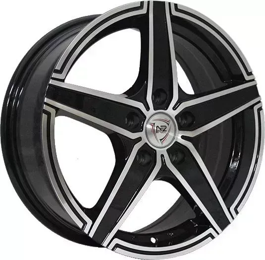 Диск автомобильный РаспродажаУценка F-1 NZ 6X15/4X100 ET50 D60.1 BKF*(Дефект ЛКП)
