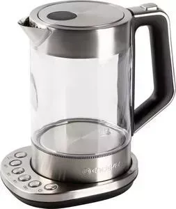 Чайник электрический ENDEVER Skyline KR-336G, черный/стальной