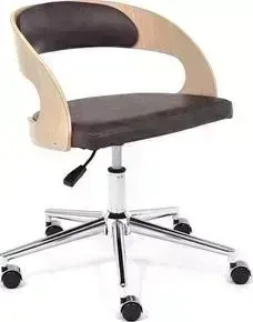 Кресло офисное TetChair Jazz дуб кож/зам коричневый 4230