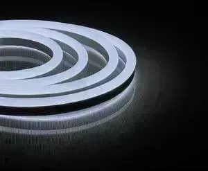 Лента FERON Светодиодная неоновая влагозащищенная 9,6W/m 120LED/m 2835SMD холодный белый 50M LS720 29560